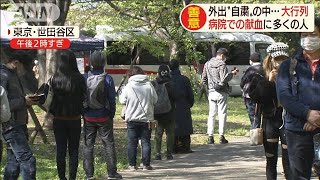 “善意の大行列”・・・これは自粛の対象外(20/04/10)