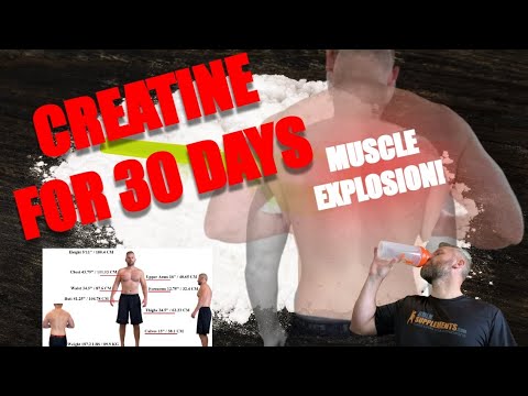 Видео: I Tried Creatine For 30 Days - The Results Were Impressive!