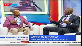Morning Express: Secession politics in the country