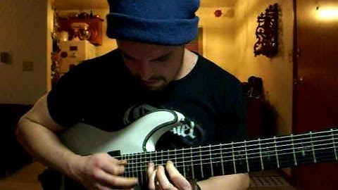 Luke Jaeger D major 7 happy hammer-on arpeggio tap thing