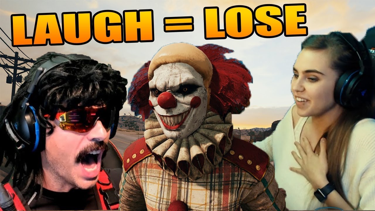 Danucd can't stop laughing! DrDisRespect scared by CLOWN ... - 