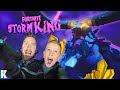 We Battled the FORTNITE Storm King! (Fortnitemares Challenge) K-City GAMING