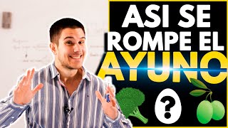 Esta Es La FORMA CORRECTA De ROMPER El AYUNO INTERMITENTE