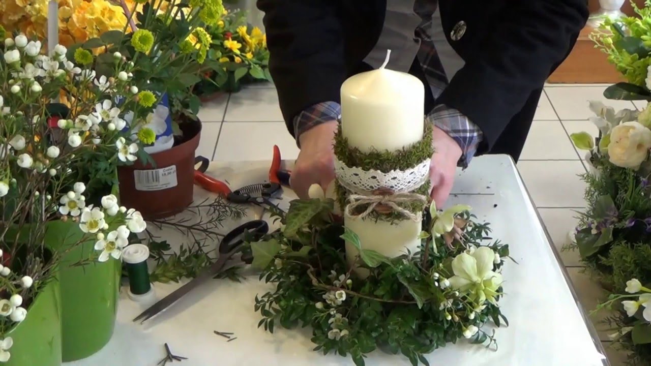 Jak zrobić wianek wielkanocny ze świecą