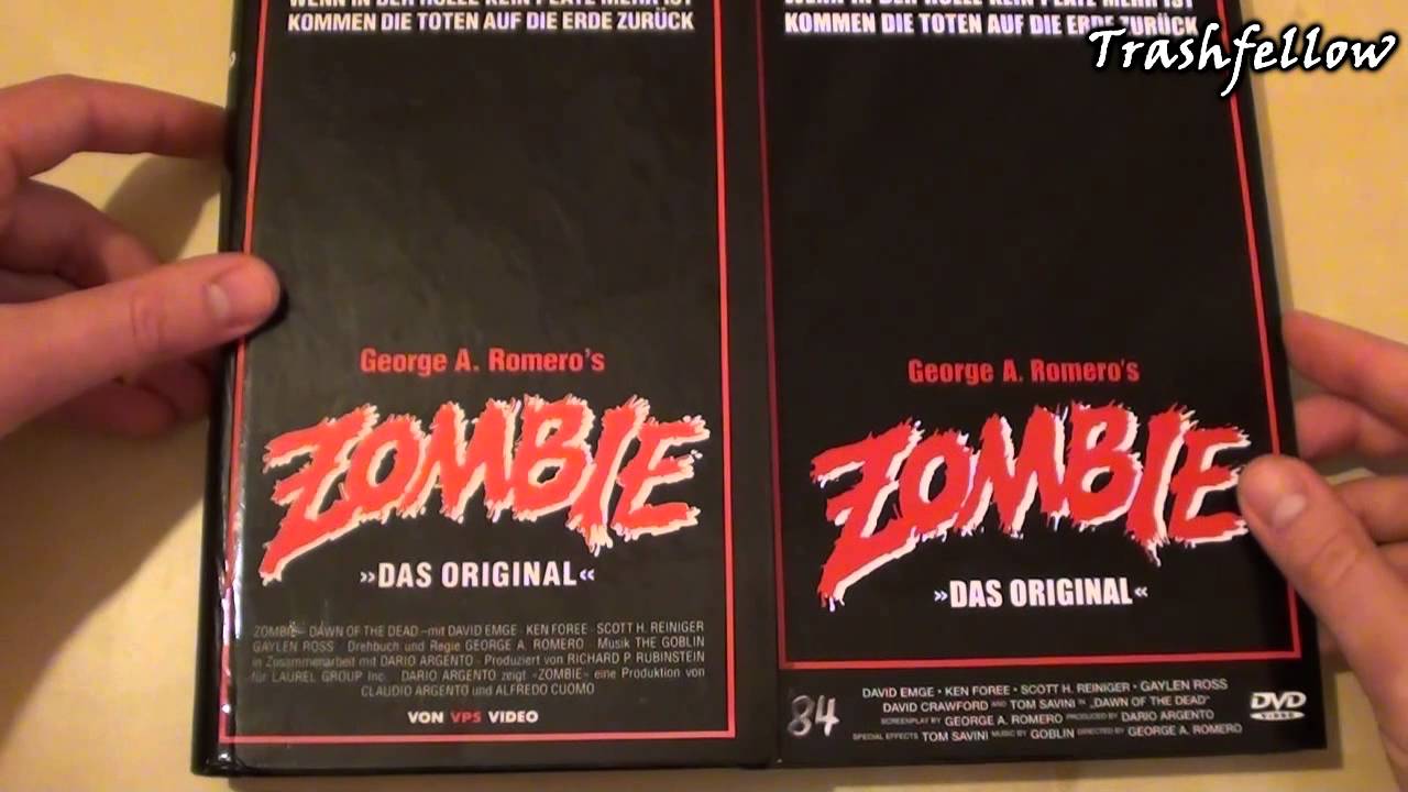 Dawn of the Dead Zombie VHS VPS [Ger] YouTube