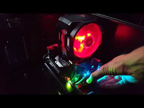 Lightshow Cooler Master MasterAir MA610P