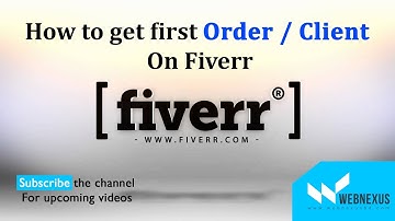 FIVERR BANGLA TUTORIAL | HOW TO GET FIRST ORDER / CLIENT ON FIVERR