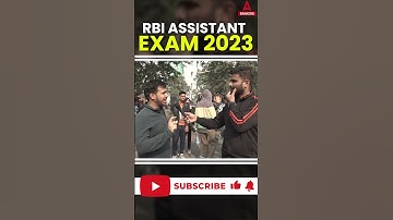 RBI Assistant Exam Analysis From Centre  #rbiassistant #rbiassistant2023