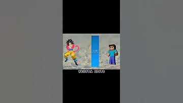 Goku Vs Steve Power Level Part 1 Shorts Anime Goku Steve Dbs Ccgoku Animewar Trending Edit 