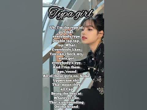 Lisa typa girl rap lyrics#blackpink#shorts#lisa#kpoplover - YouTube