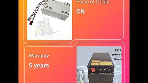 7168Wh AGV Forklift Lithium LiFePo4 Battery Pack 24V 280Ah