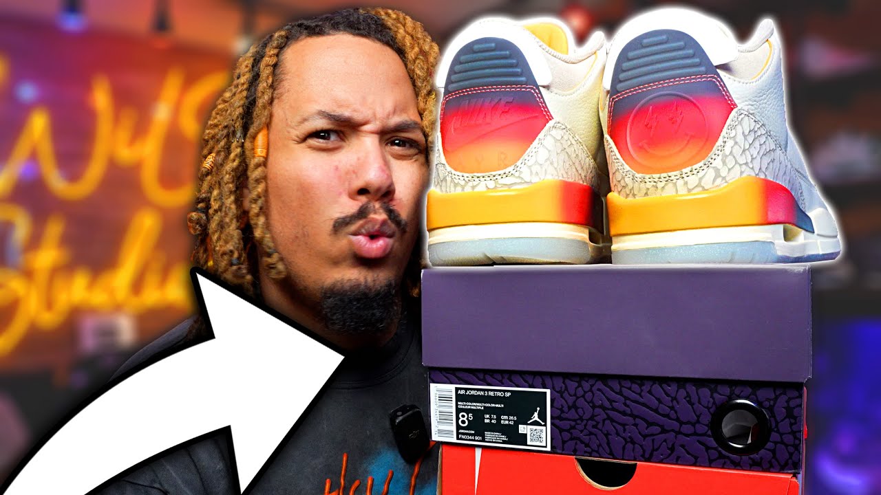 EARLY LOOK at the J Balvin X Jordan 3 