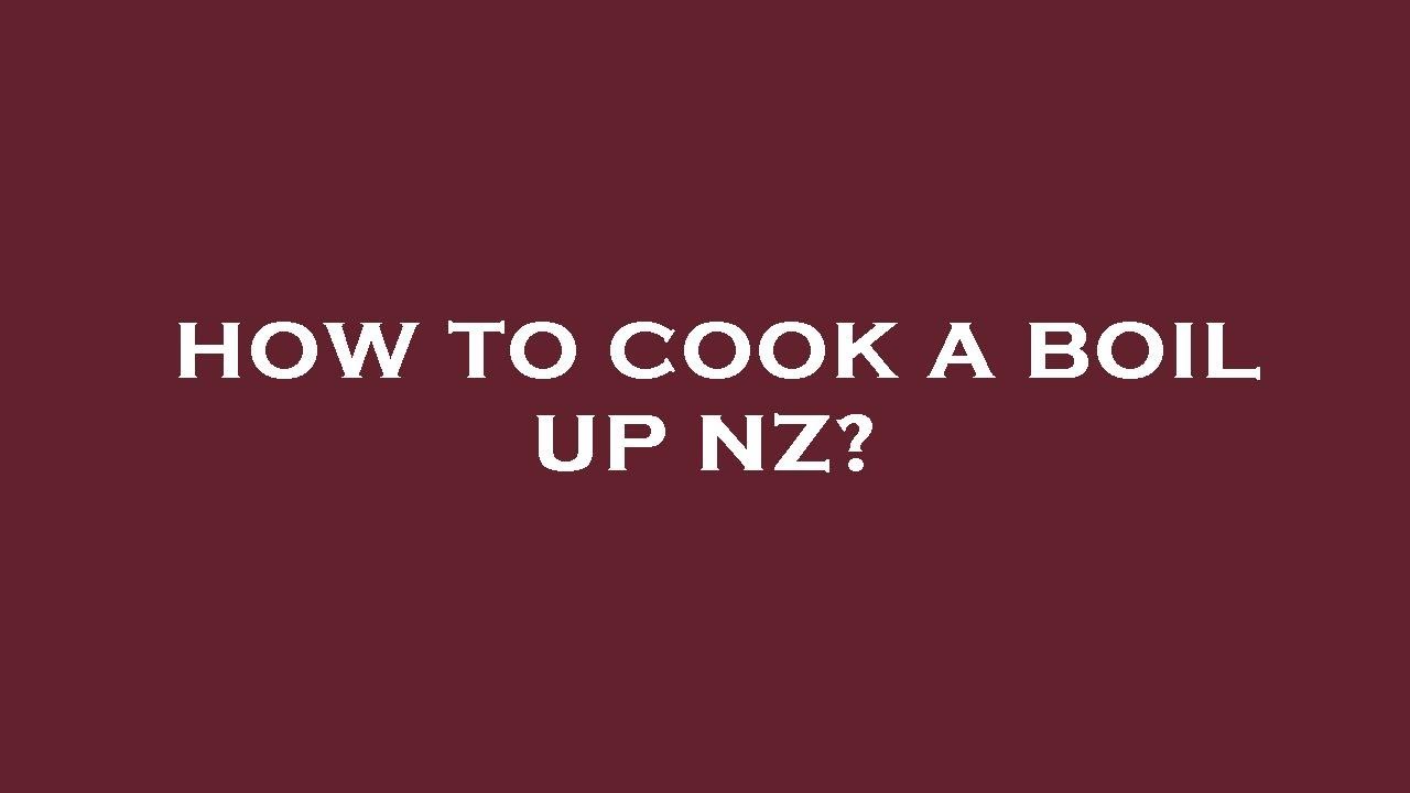 How to cook a boil up nz? YouTube