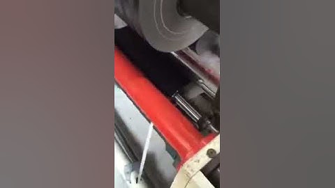 Paper straw slitting machine