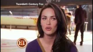 Megan Fox Talks To ET About Her Kissing Amanda Seyfried & Behind The Scenes Of 'Jennifer's Body'