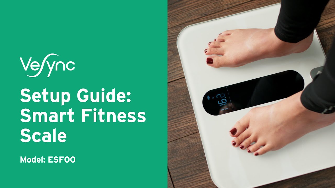 Etekcity  VeSync iOS/Android Setup: Smart Fitness Scale (ESF00) 