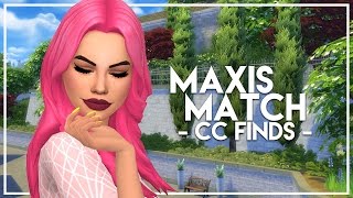 The Sims 4: Custom Content Finds | Maxis Match Hairstyles