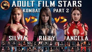 ⭐ Celebrity Mortal Kombat | Adult Film Stars 2