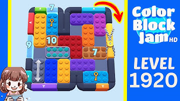 Color Block Jam Level 1014 (1920) Solution Walkthrough
