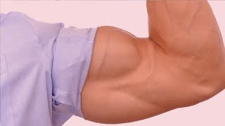 why do my biceps look smaller after a workout