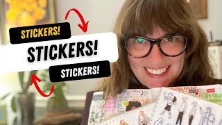 Unveiling my Hobonichi Cousin sticker stash!