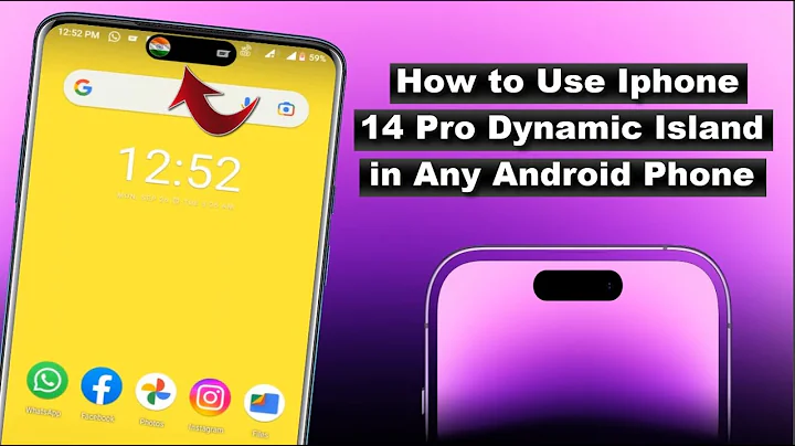 How to Get iPhone 14 Pro's Dynamic Island on any Android Phone