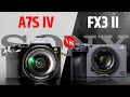 Sony A7S IV vs Sony FX3 II - Sony's 2025 Showdown!