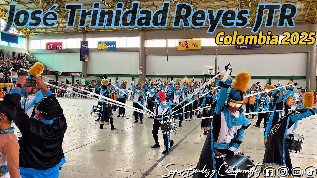 Banda de Guerra José Trinidad Reyes JTR de Honduras en Colombia.