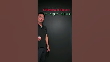 Verschil van kwadraten