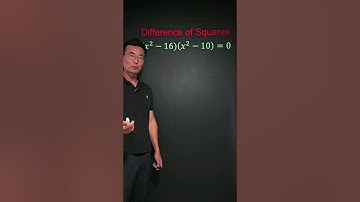 Verschil van kwadraten