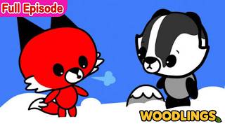 Preschool Bedtime Cartoon | FULL EPISODE | Woodlings |  S1- EP 04 | Skating ⛸️