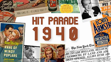 Hit Parade 1940 | The Best Music Of The Year | Glenn Miller Ella Fitzgerald Bing Crosby