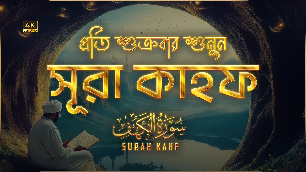 অন্তর জুড়ানো কণ্ঠে সূরা কাহফ (سورة الكهف) | Surah Kahf Recited by Alaa Aqel | An Nafee