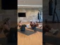 Full body hit burnout fitness couples workout routine #shorts