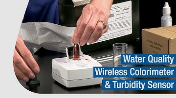 Water Quality with the Wireless Colorimeter & Turbidity Sensor