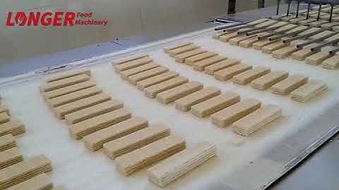 Longer Machinery: Automatic Wafer Biscuit Production Line  Video