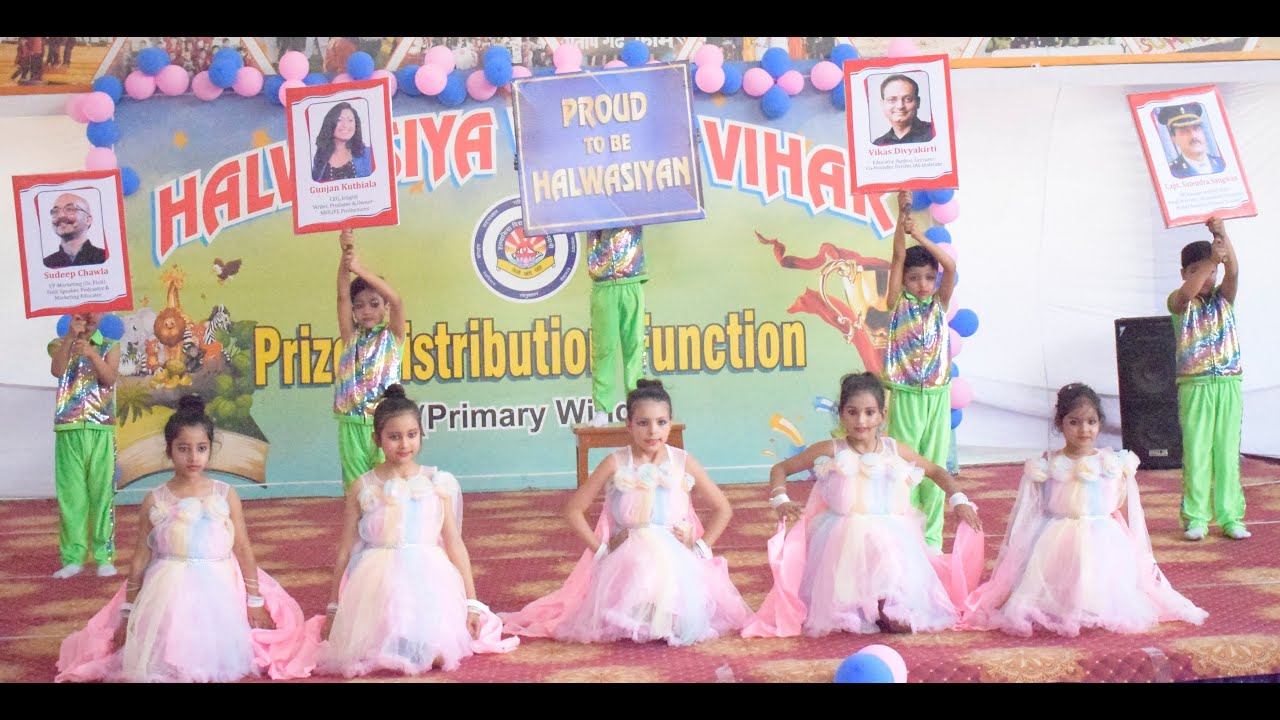 Prize Distribution Function Dance - Halwasiya Vidya Vihar