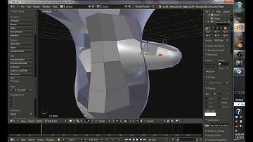 Simple Game Character Creation Part 3: Retopology Part 4