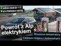 Powrót z Alp do UK elektrykiem 🇬🇧⚡ Wiosenna trasa, Autobahn A8 i duże huby ładowania!