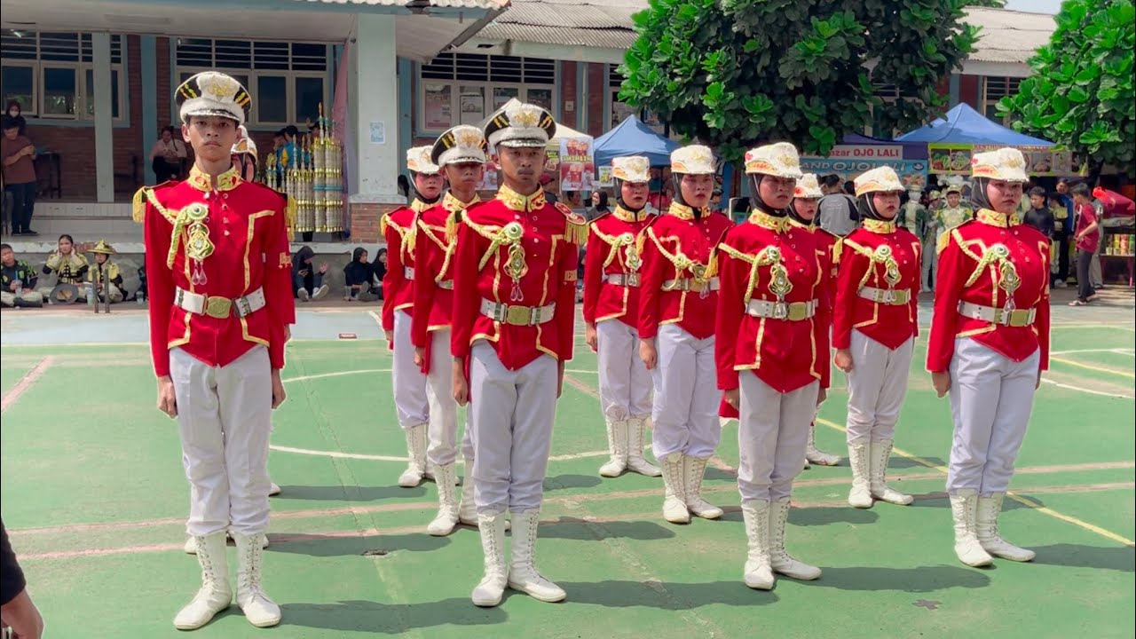 MERINDING! PASKIBRA MTS FATHUL ULUUM LPBB GEMERLAP