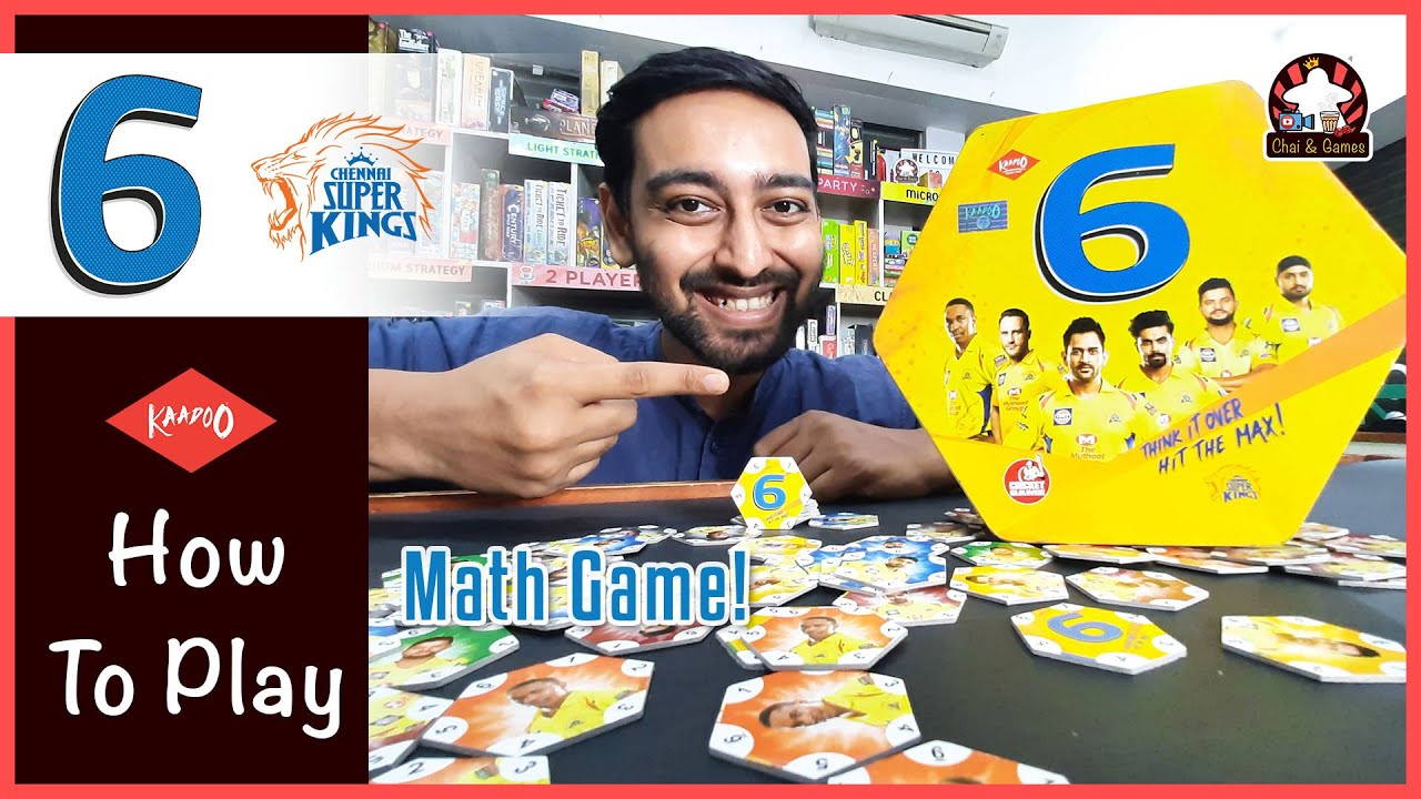 How to Play 6 Maths Learning Game Chennai Super Kings Cricket