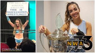 Chelsea Green: "Women draw, women make money, women can be equal superstars to men" | NWA 73