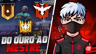 DO OURO AO MESTRE (TOP1 GLOBAL DESAFIANTE) 🔥 FreeFire Highlights