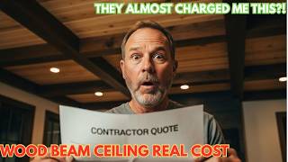 How Much Does a Wood Beam Ceiling REALLY Cost in 2026? (Exact Numbers)