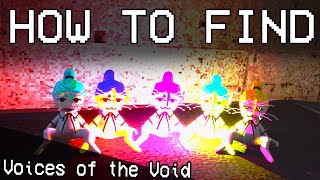 How to find a Pink, Cyan, Yellow & Nuclear (Cyan & Blue) Argemia plushes︱Voices of the Void