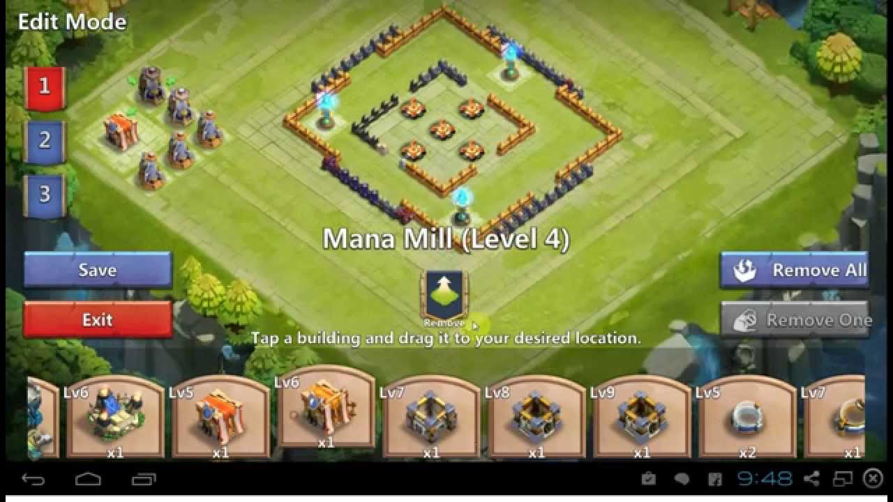 castle clash defence stragery{ townhall level12} YouTube