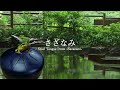 [雨の作業・睡眠用BGM] 大型さざなみ(スチールタングドラム)とカエルの鳴き声 ヒーリング楽器 リラクゼーション / Tank drum ビブラフォンのような残響音