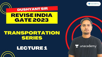 S01 | Quick Revision On Transportation |  GATE 2023 | Dushyant #gate2023 #civil #gate #gate2024