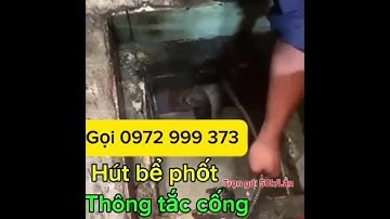 Thông Tắc Cống Tại Phú Diễn