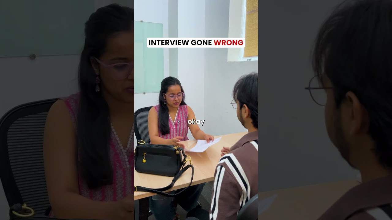 Interview gone wrong #bagsonline #comedy #shopping #relatable #rijac #onlineshopping #office
